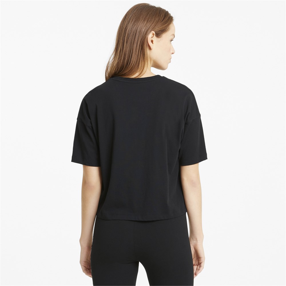 Ess Cropped Logo Tee