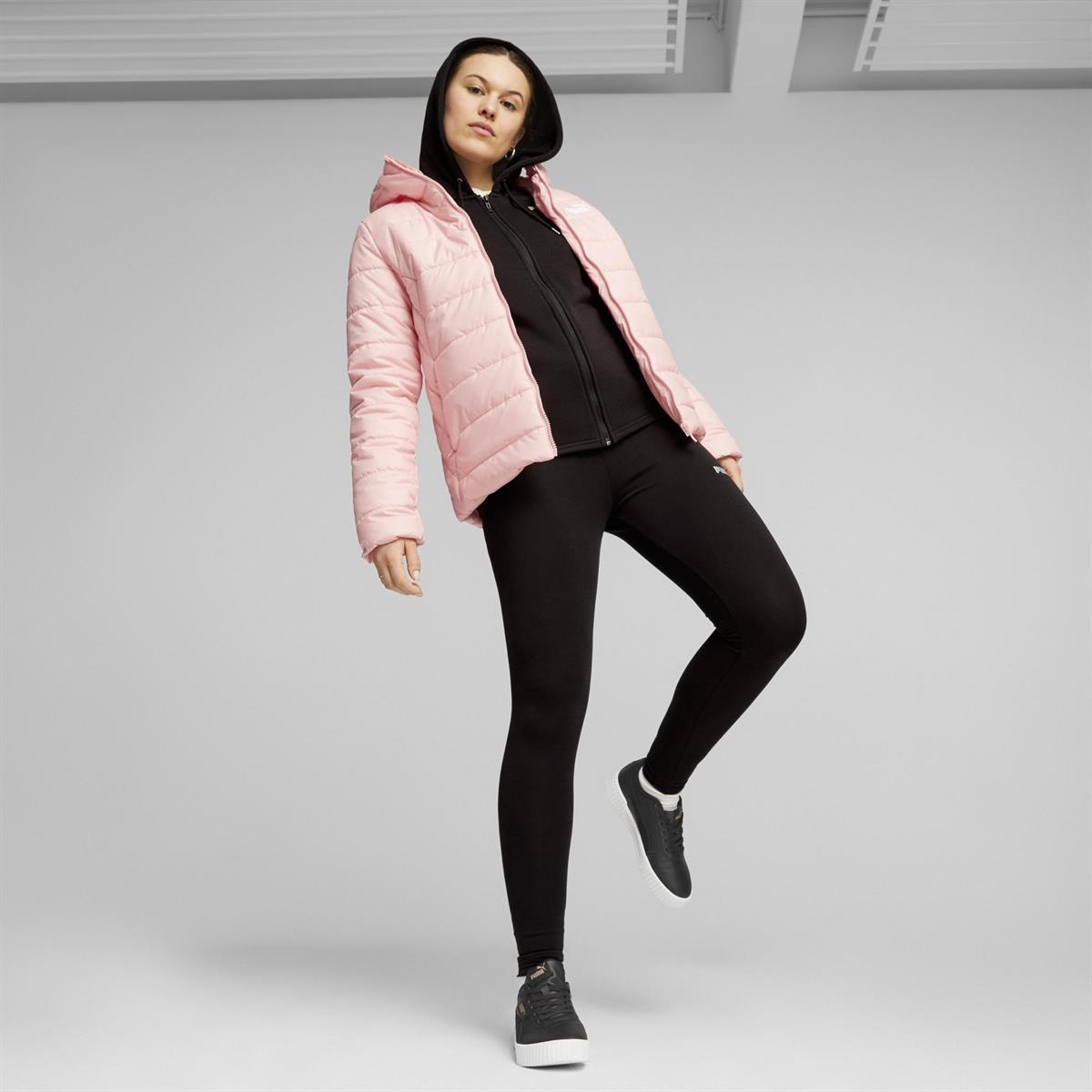 Ess Hooded Padded Jacket Kadın Mont