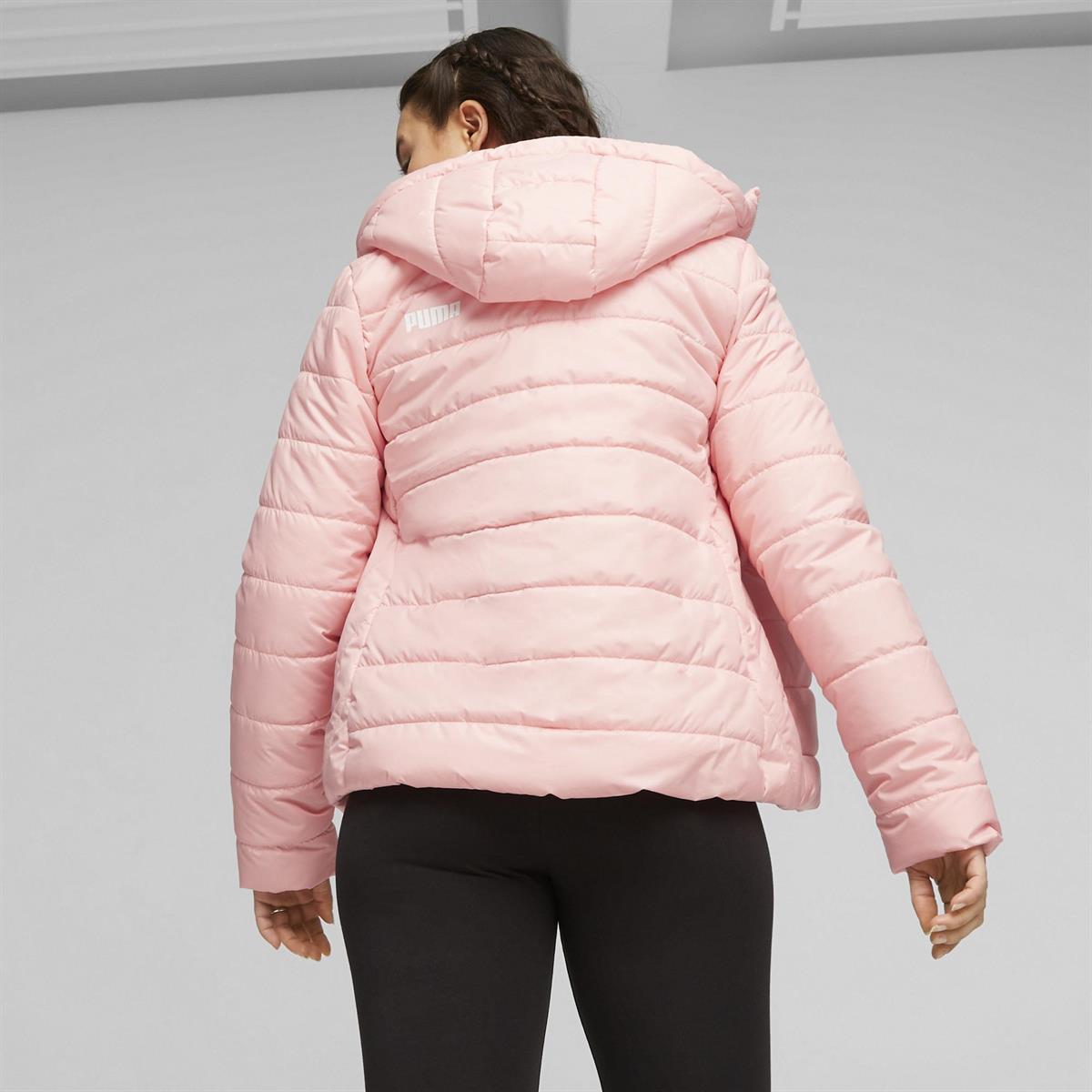 Ess Hooded Padded Jacket Kadın Mont