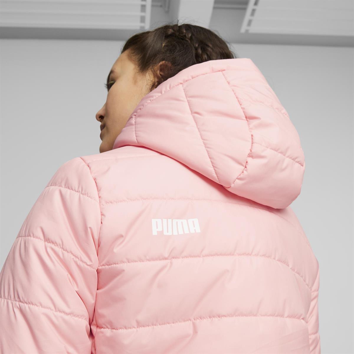 Ess Hooded Padded Jacket Kadın Mont