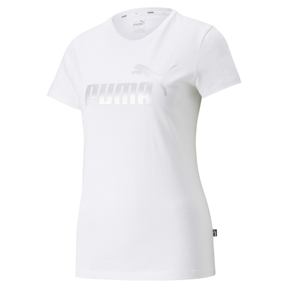 Ess+ Metallic Logo Tee