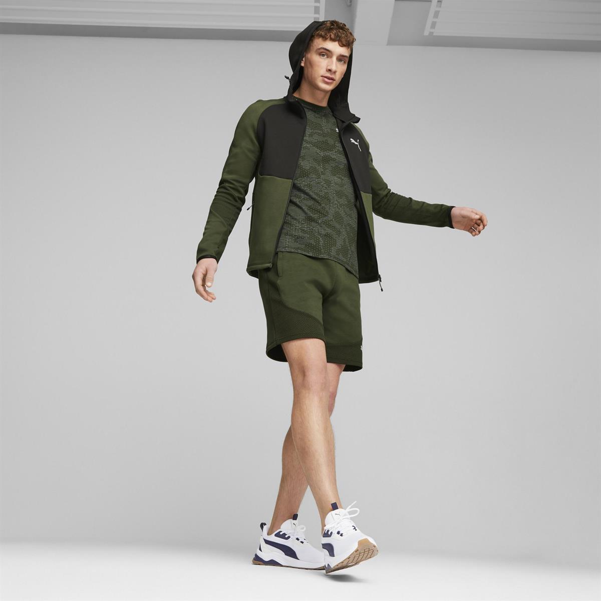 Evostripe Full-Zip Hoodie Dk Erkek Ceket