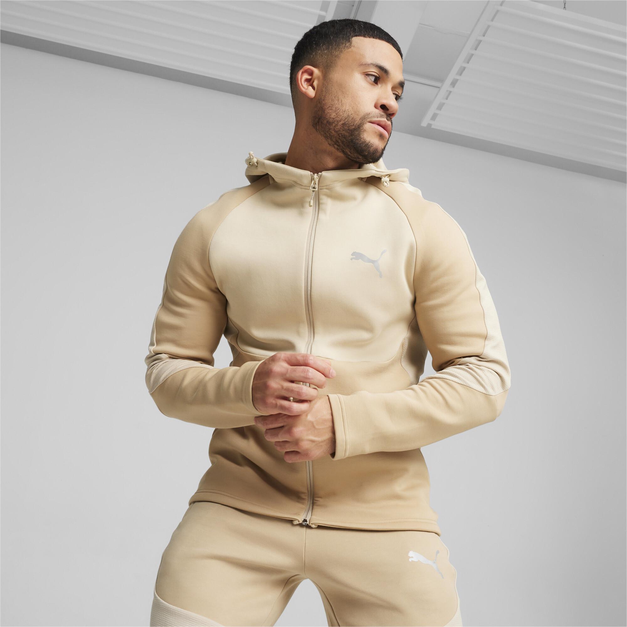 Evostripe Full-Zip Hoodie Erkek Sweatshirt