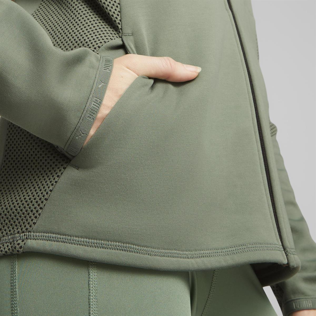 Evostripe Full-Zip Hoodie Kadın Sweatshirt