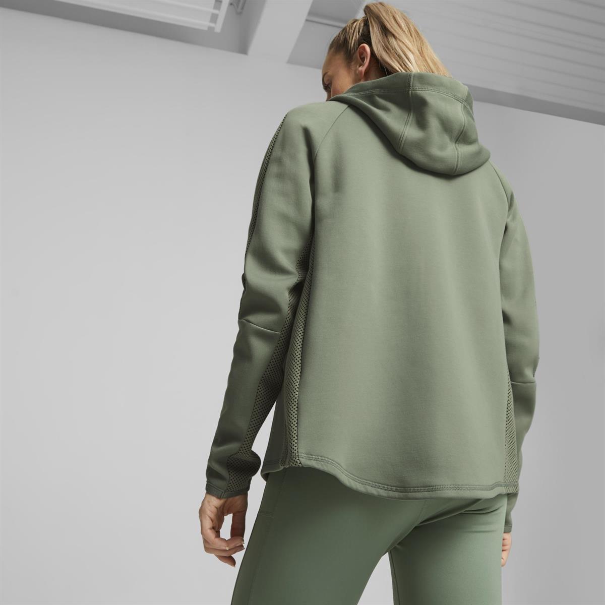 Evostripe Full-Zip Hoodie Kadın Sweatshirt
