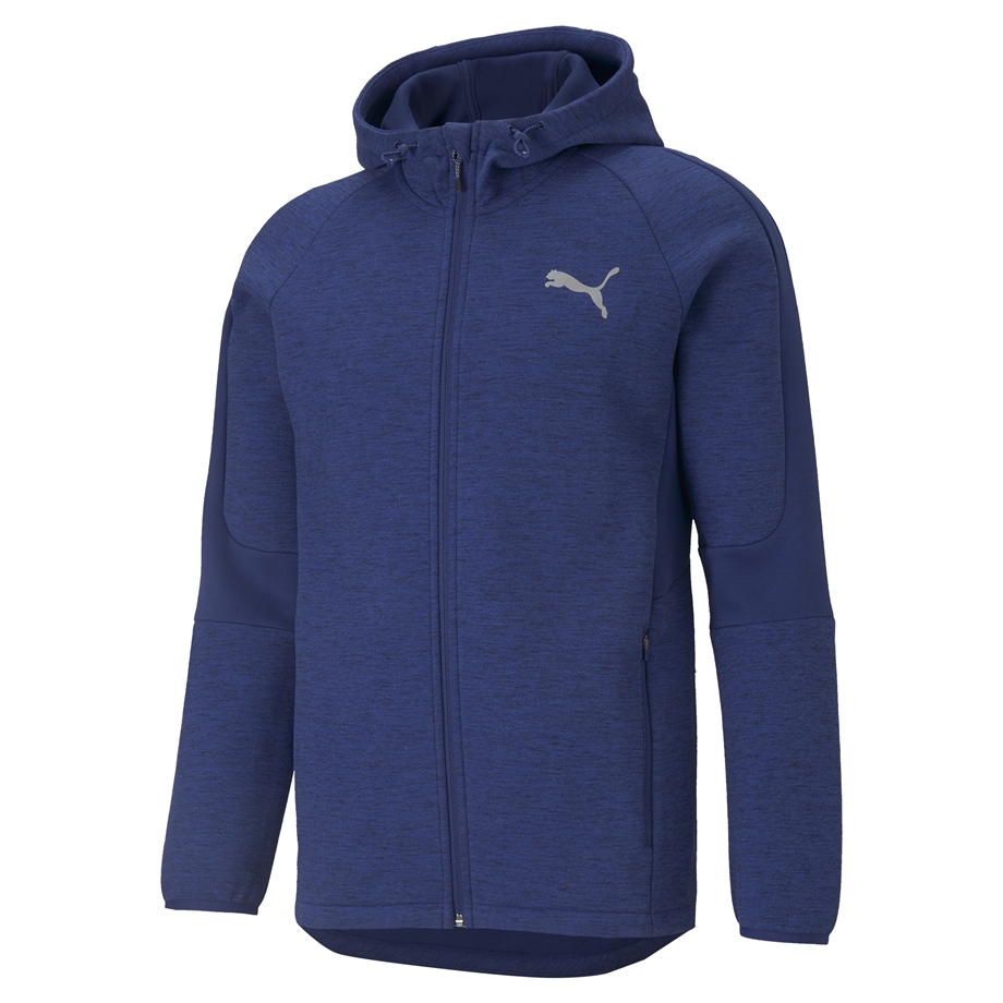 EVOSTRIPE FZ Hoodie Elektro Blue