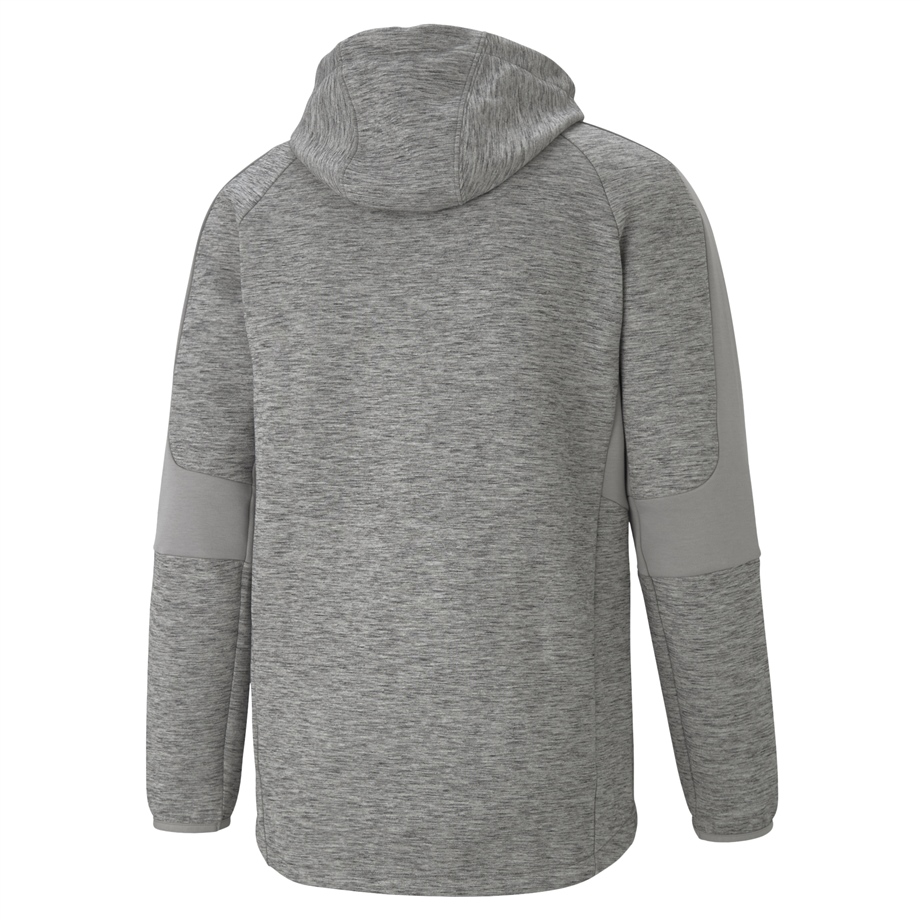 EVOSTRIPE FZ Hoodie Medium Gray Heather