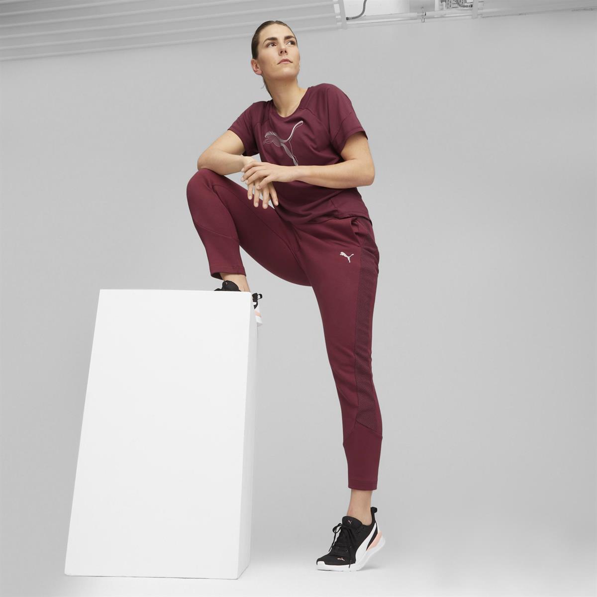 Evostripe High-Waist Pants Kadın Eşofman Altı