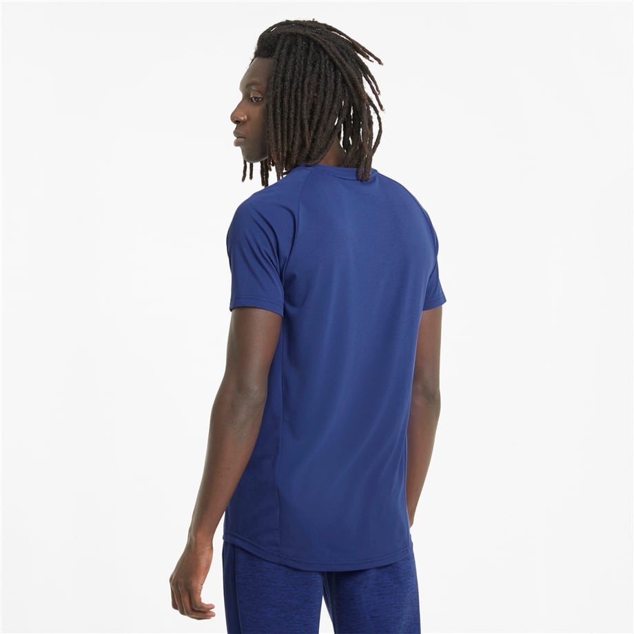 EVOSTRIPE Tee Elektro Blue