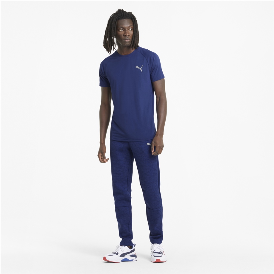EVOSTRIPE Tee Elektro Blue