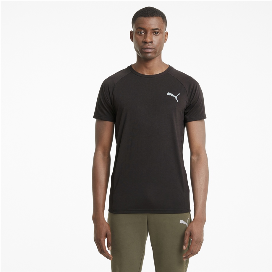 EVOSTRIPE Tee Puma Black