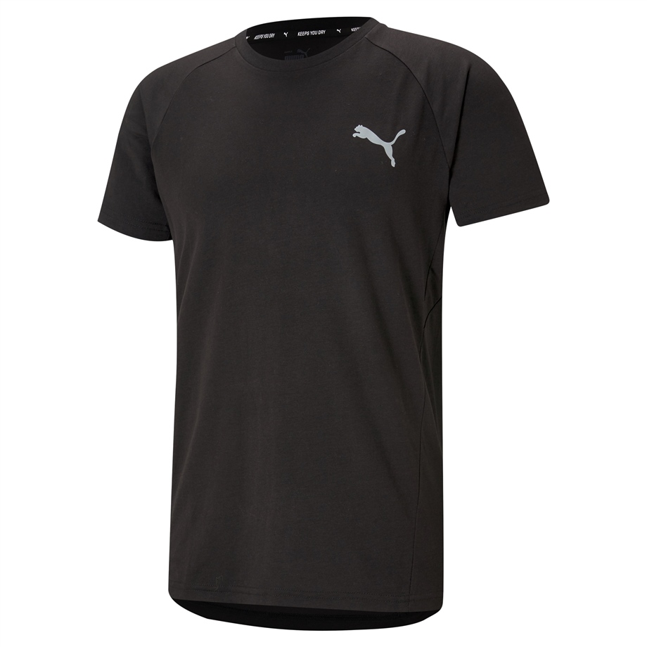 EVOSTRIPE Tee Puma Black
