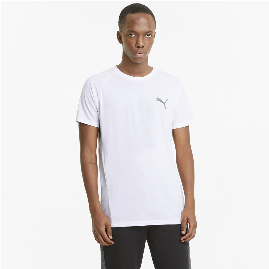 EVOSTRIPE Tee Puma White
