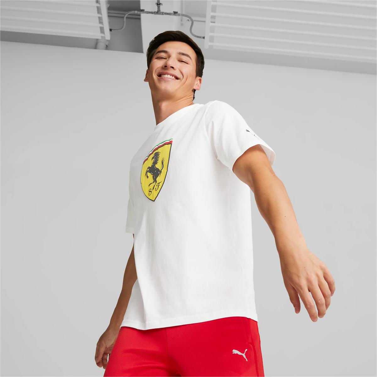 Ferrari Race Big Shield Tee