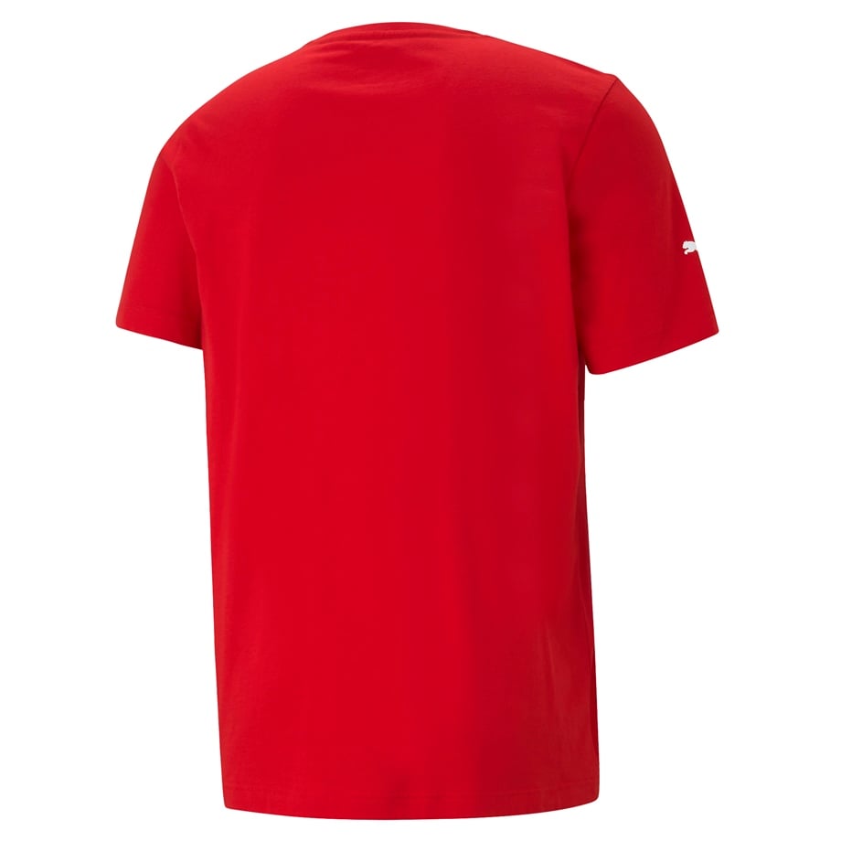 Ferrari Race Big Shield Tee+ Rosso Corsa