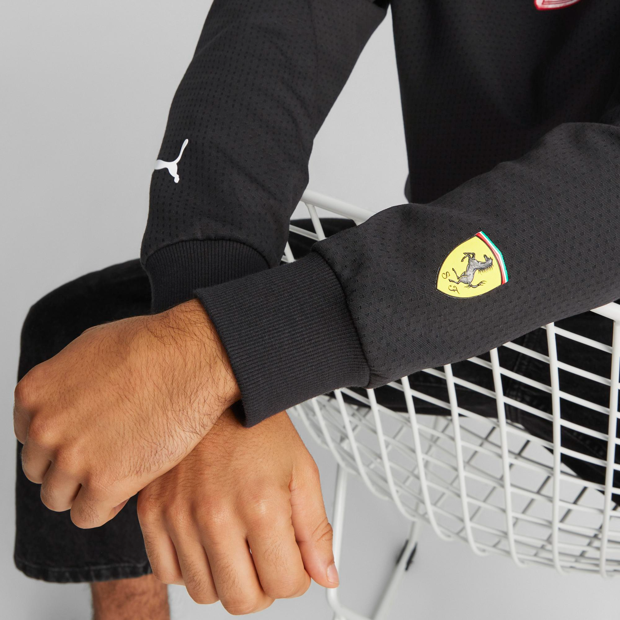 Ferrari Race Graphic Crew Erkek Sweatshirt