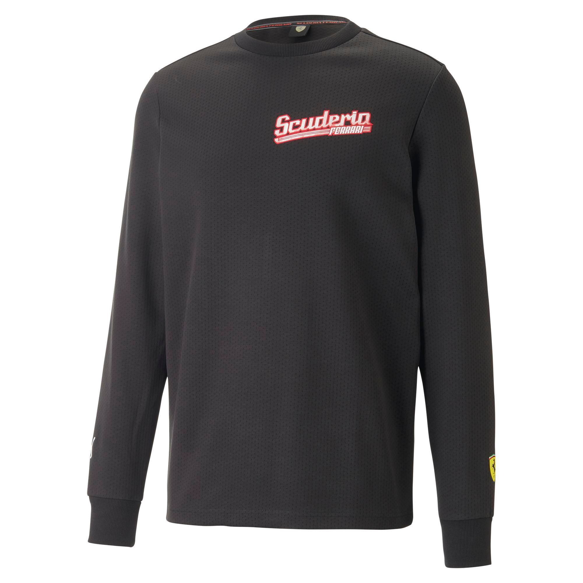 Ferrari Race Graphic Crew Erkek Sweatshirt
