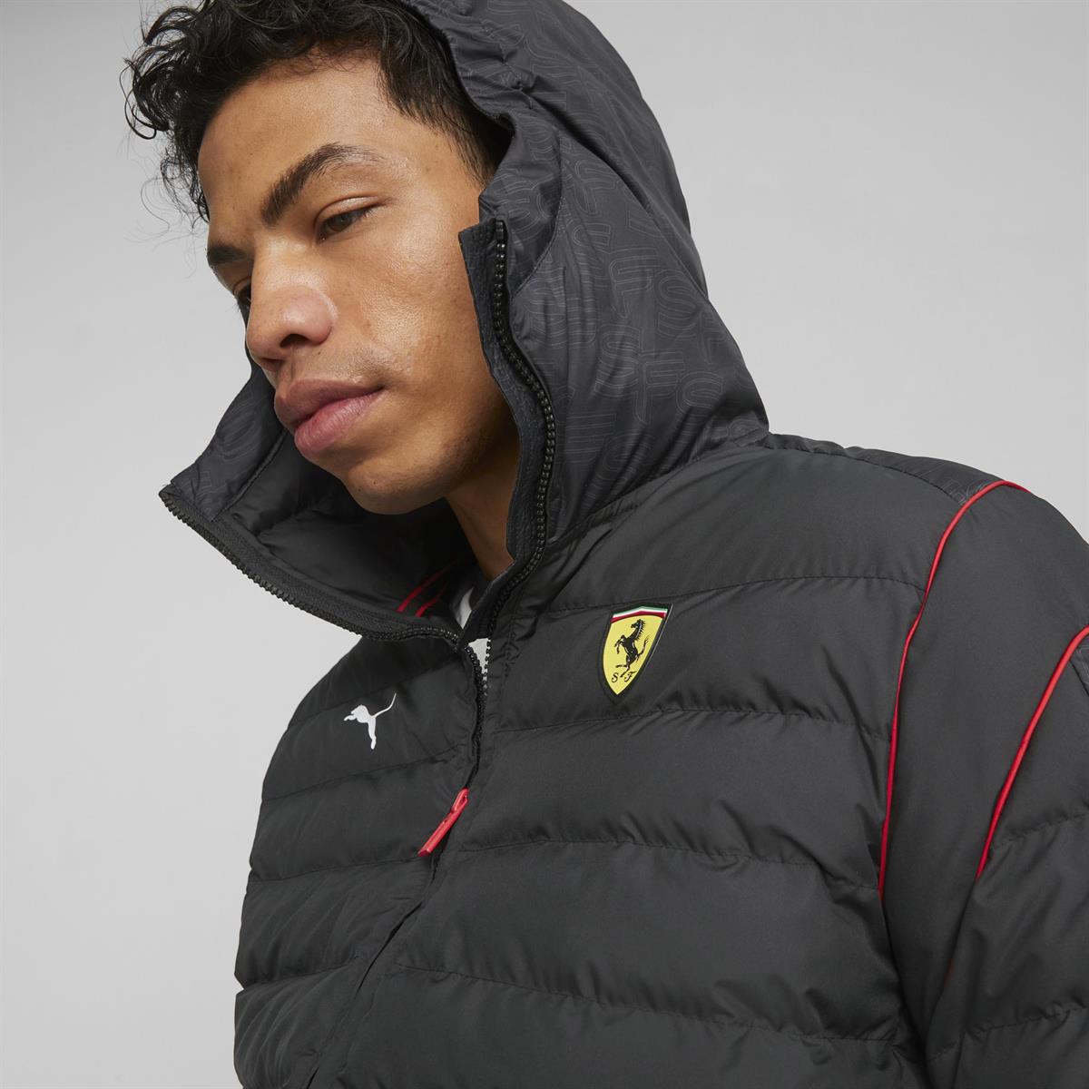 Ferrari Race Mt7 Ecolite Padded Jacket Erkek Mont