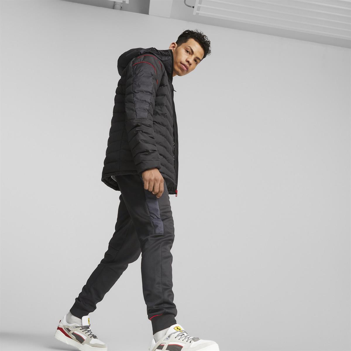 Ferrari Race Mt7 Ecolite Padded Jacket Erkek Mont