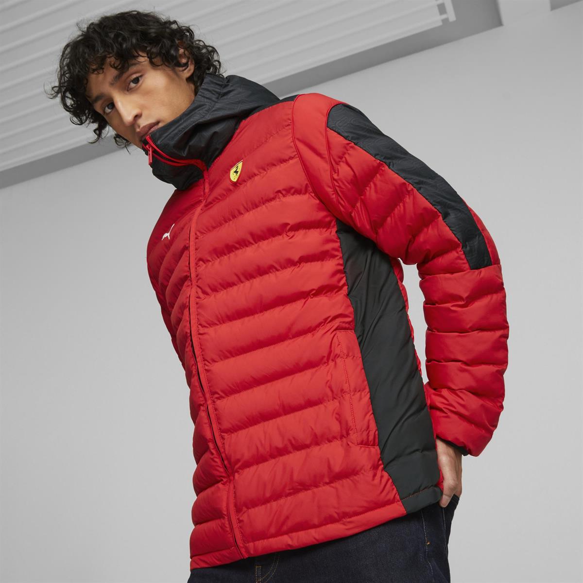 Ferrari Race Mt7 Ecolite Padded Jacket Erkek Mont