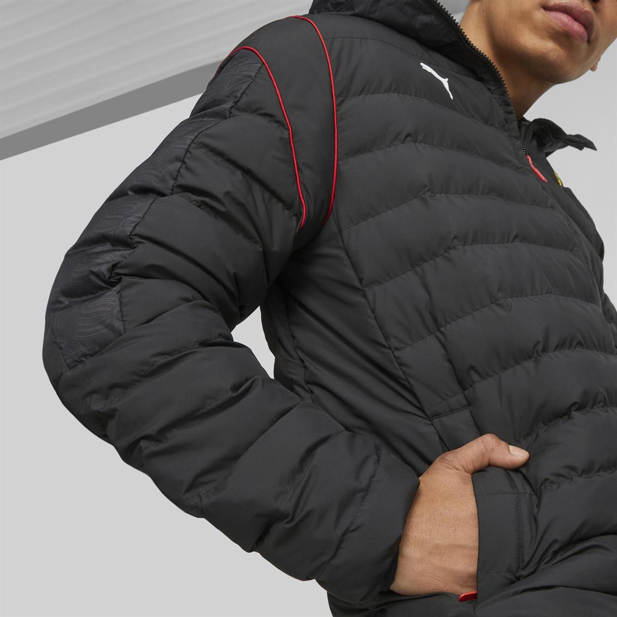 Ferrari Race Mt7 Ecolite Padded Jacket Erkek Mont