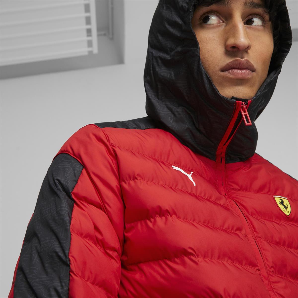 Ferrari Race Mt7 Ecolite Padded Jacket Erkek Mont