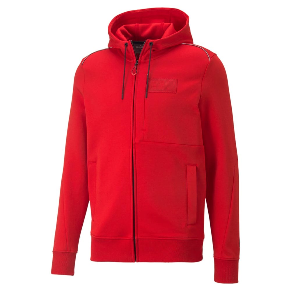 Ferrari Style Hooded Sweat Jacket