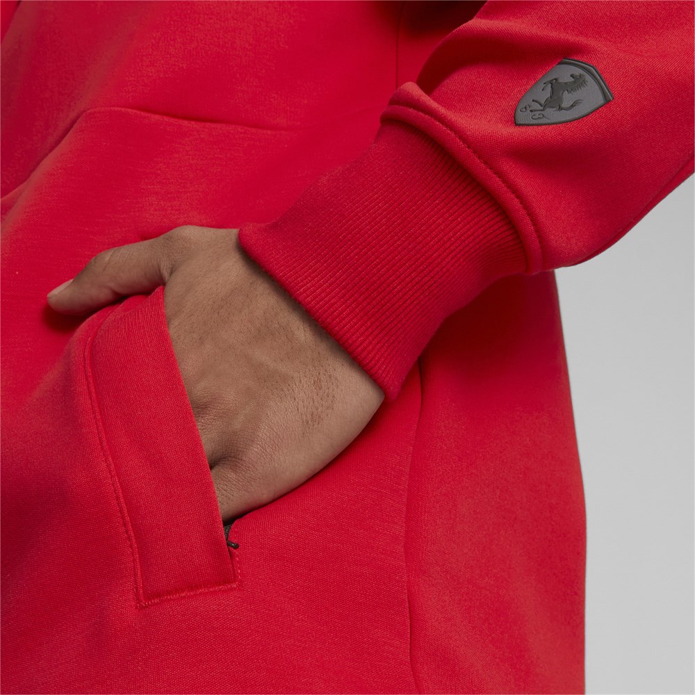 Ferrari Style Hooded Sweat Jacket