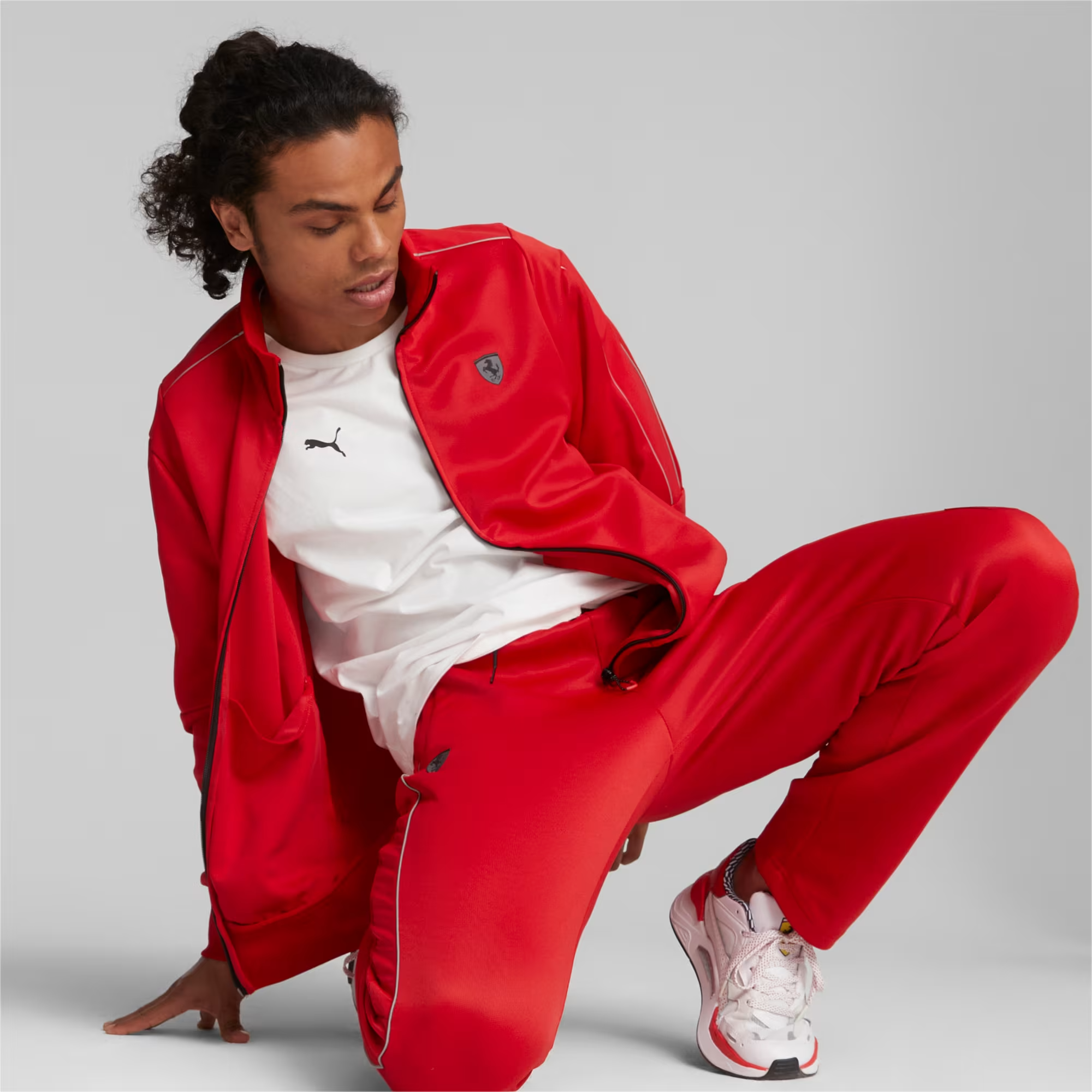 Ferrari Style Mt7 Track Jacket Erkek Ceket