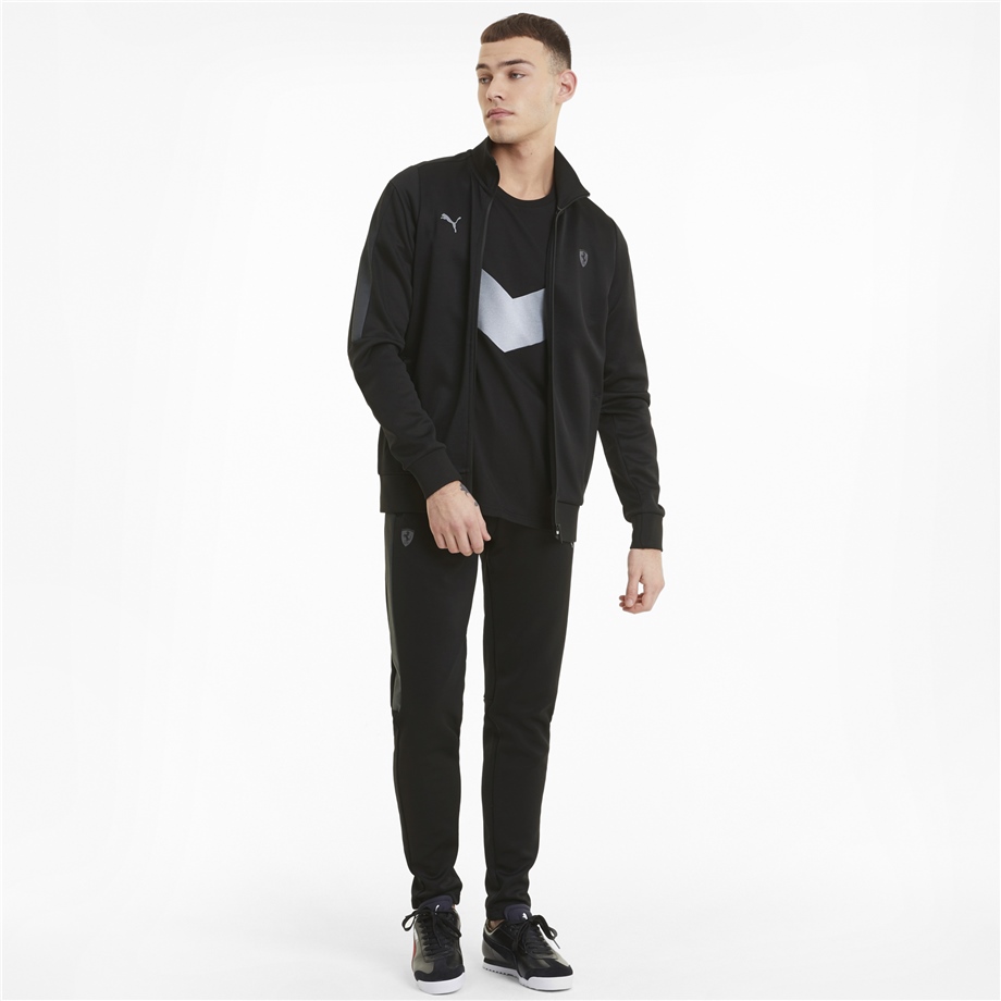 Ferrari Style T7 Track Jacket Puma Black