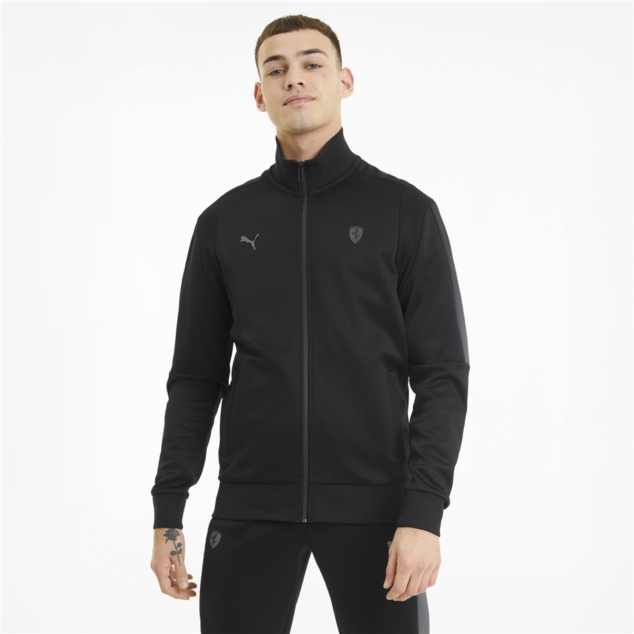 Ferrari Style T7 Track Jacket Puma Black