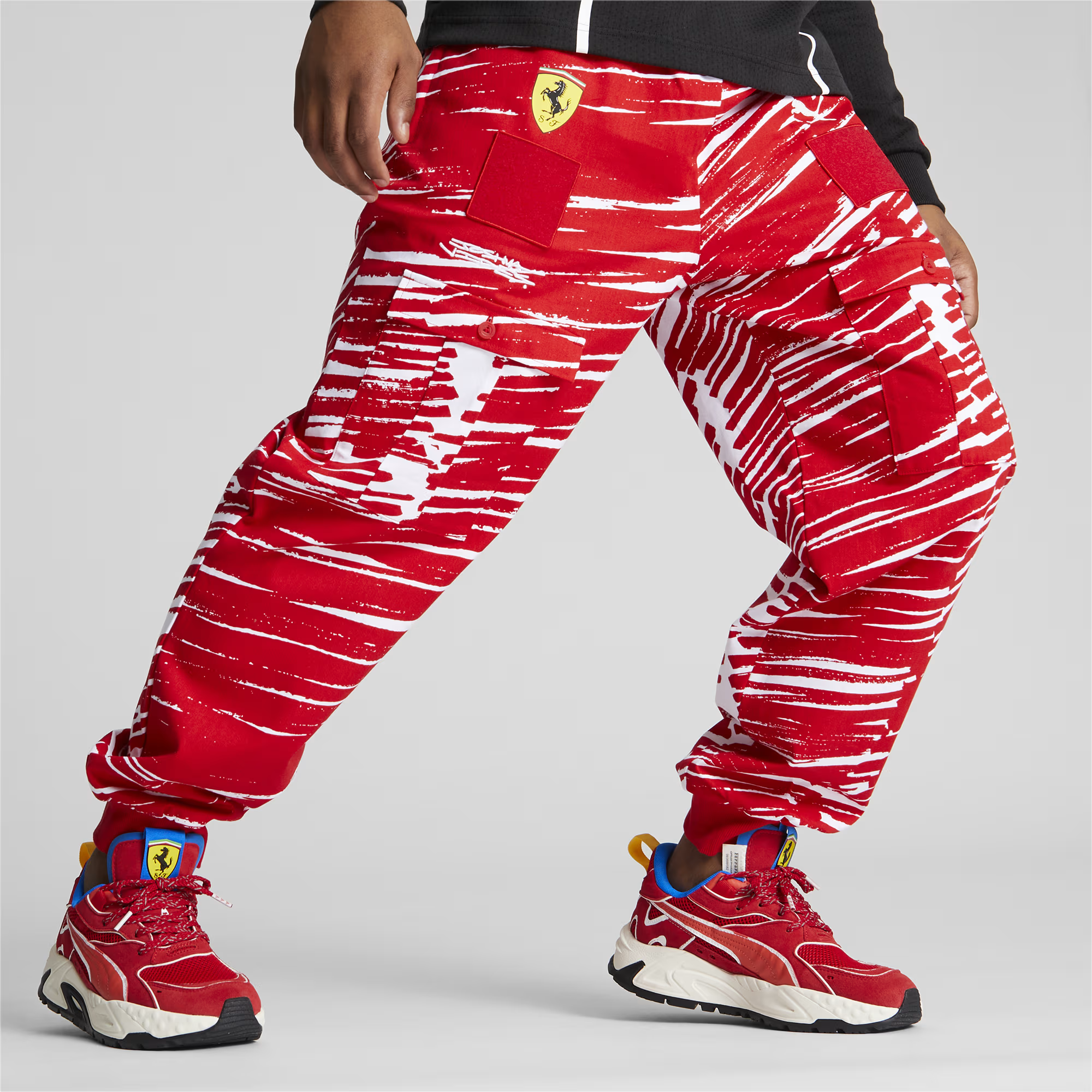 Ferrari X Jv Race Pants Erkek Eşofman Altı