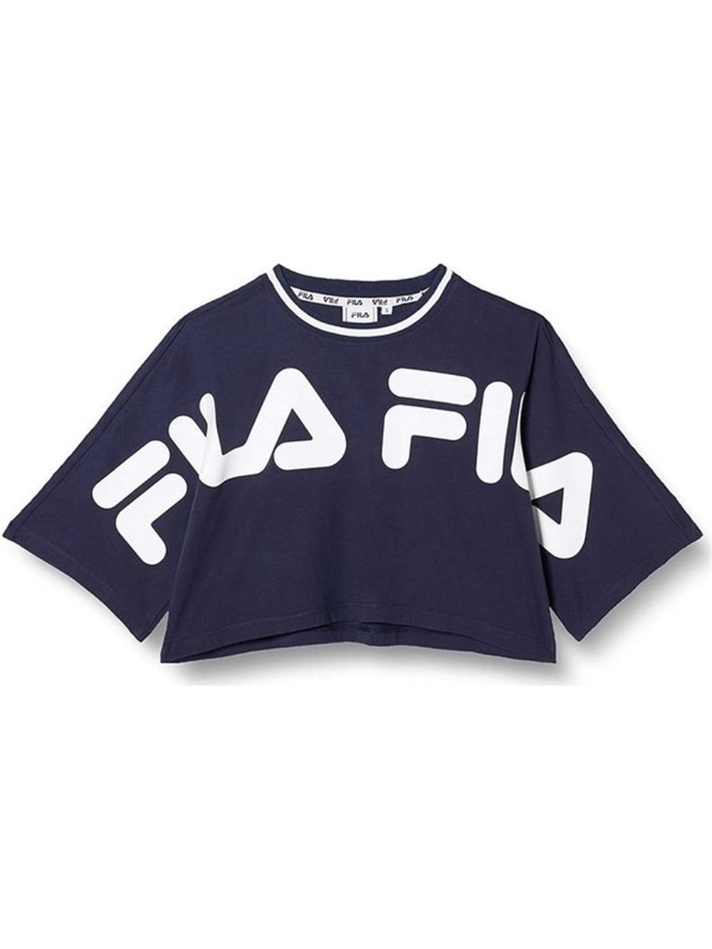 Fila Women Barr Cropped Wide Tee Kadın Üst & T-shirt - 687497_170