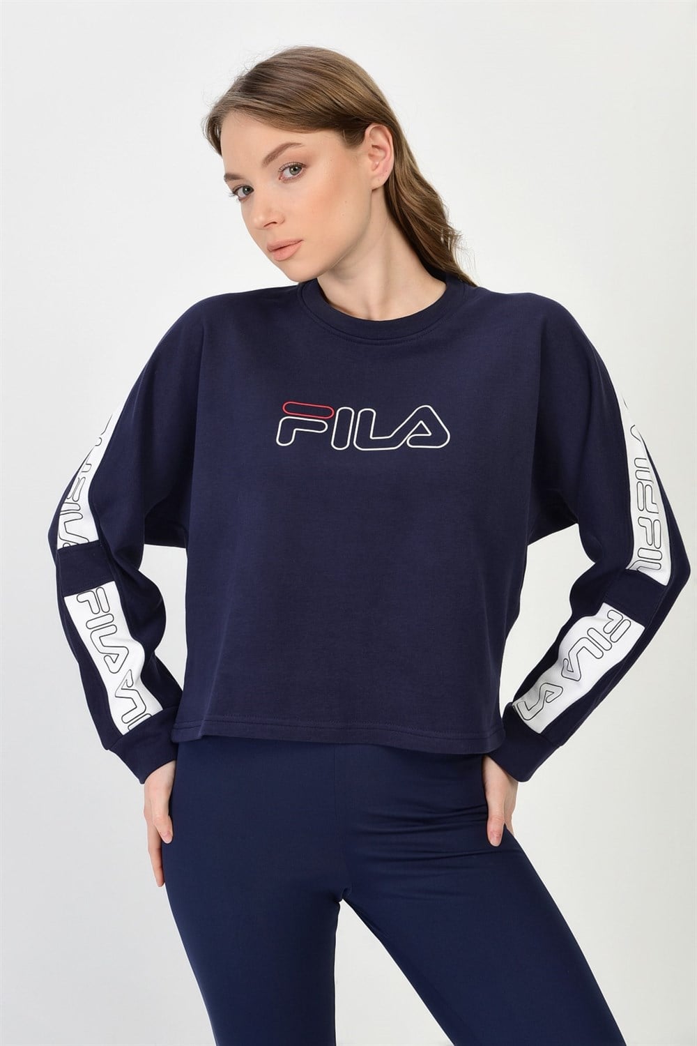 Fila Women Laura Crew Sweat Kadın Sweatshirts - 683070_G13