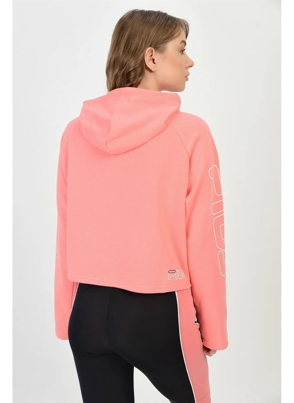 Fila Women Leanna Cropped Hoody Kadın Sweatshirts - 683075_A430