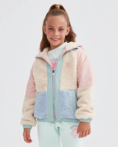 G Outdoor Fleece Full Zip Sherpa Çocuk Sweatshirt