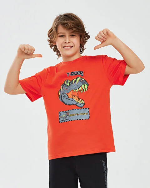 Graphic Tee B Short Sleeve Çocuk T-shirt