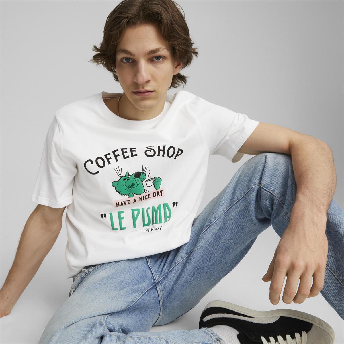 Graphıcs Le Puma Tee Erkek T-shirt