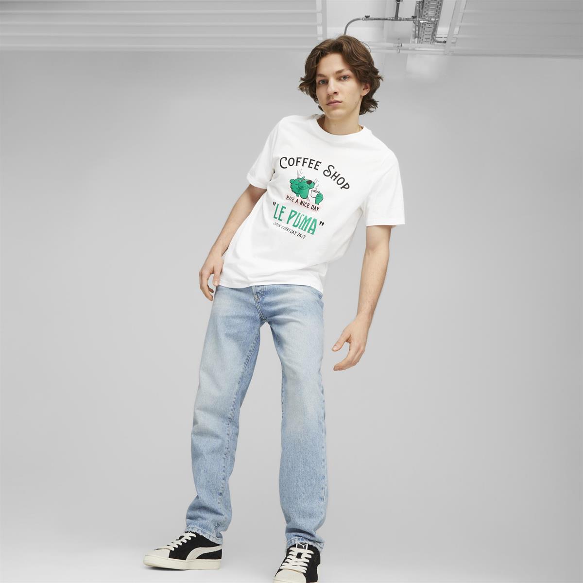 Graphıcs Le Puma Tee Erkek T-shirt