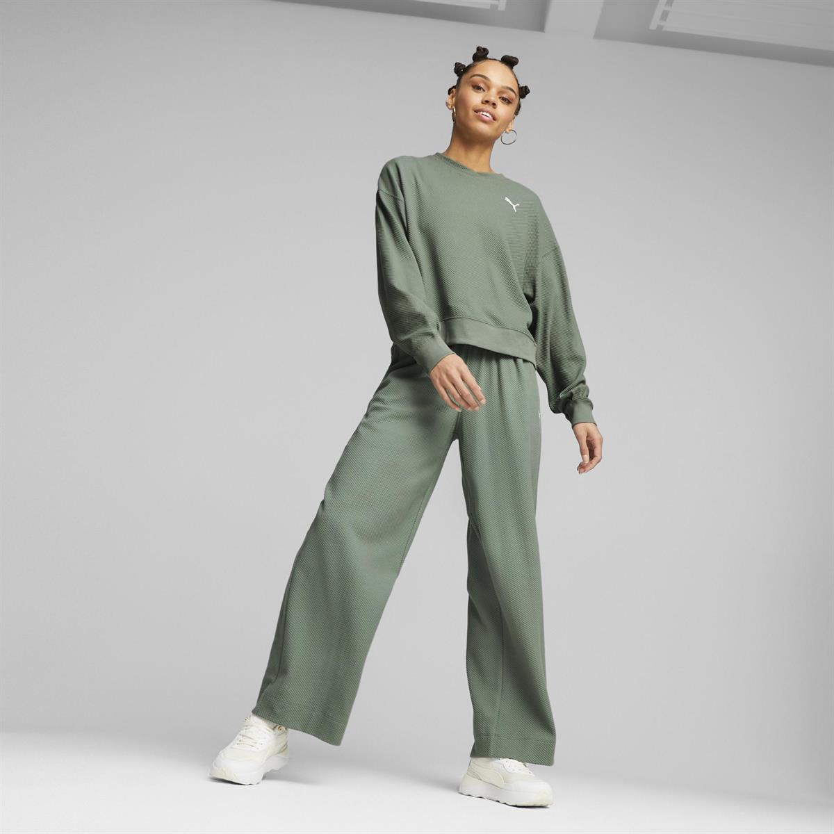 Her High Waist Straight Pants Kadın Eşofman Altı