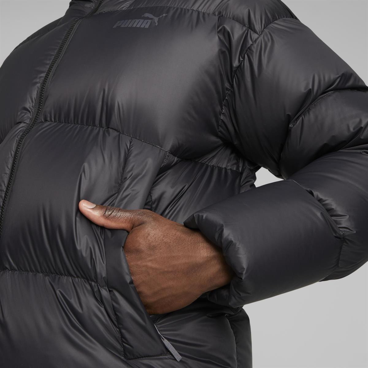 Hooded Ultra Down Puffer Jacket Erkek Mont