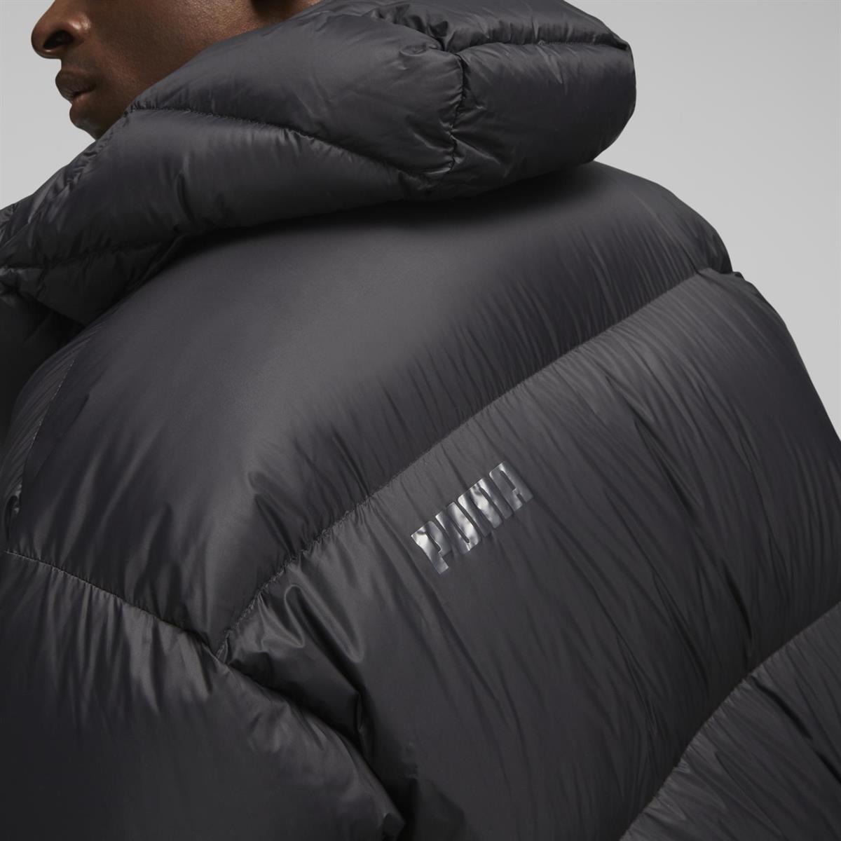 Hooded Ultra Down Puffer Jacket Erkek Mont