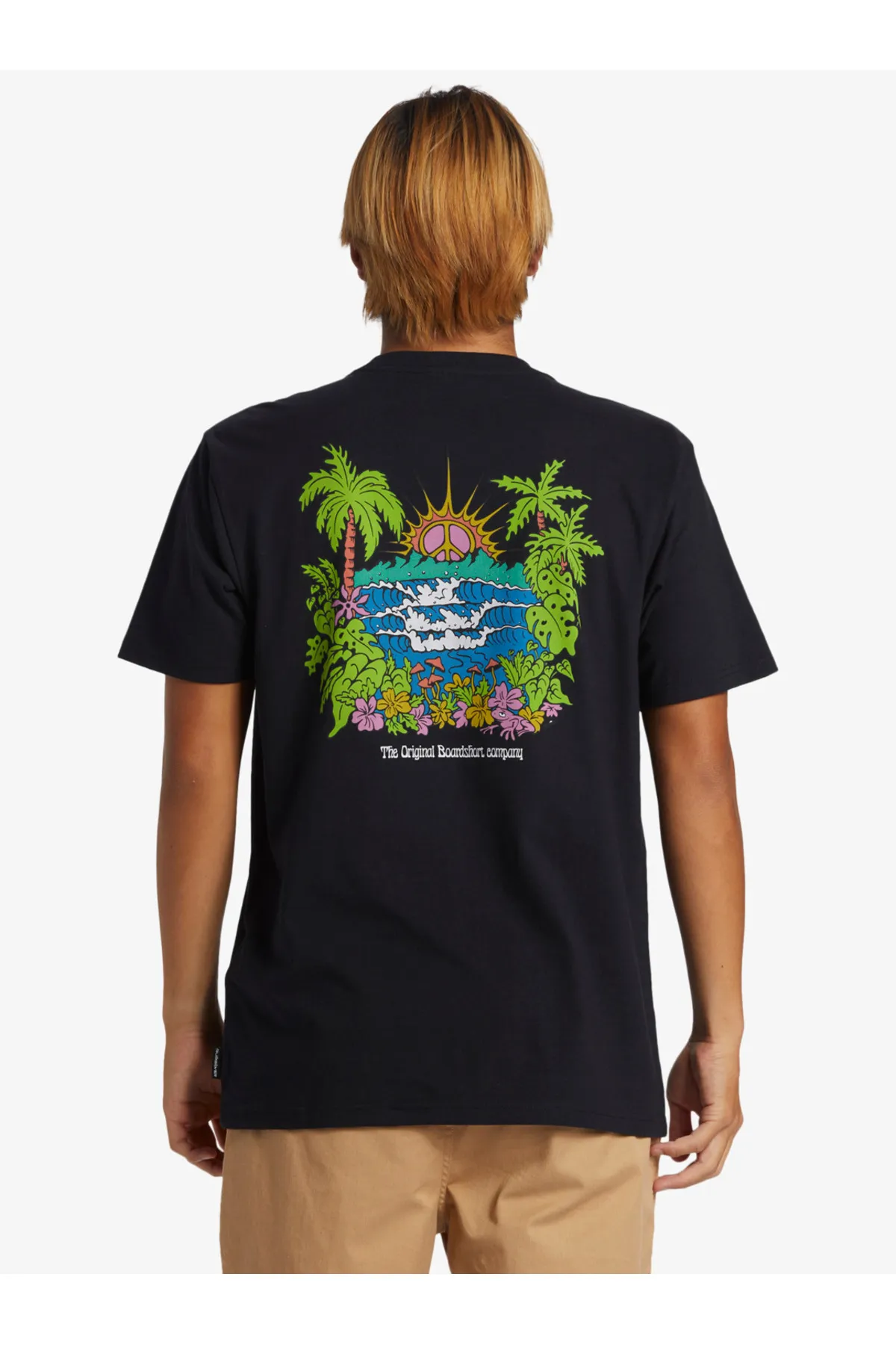 island Sunrise Moe Erkek T-shirt