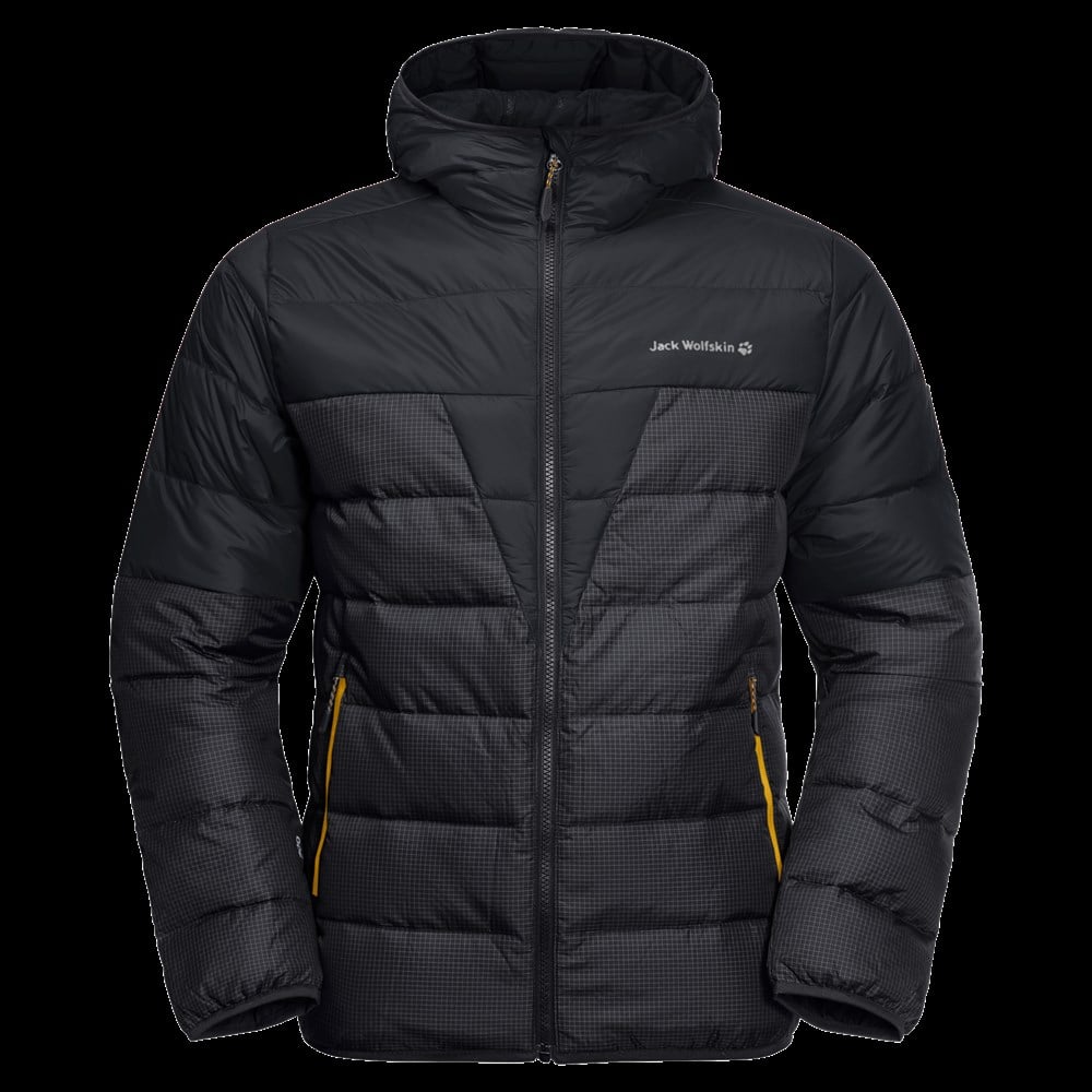 Jack Wolfskin Dna Tundra Hoody M Erkek Siyah Outdoor Ceket -1206611-6350