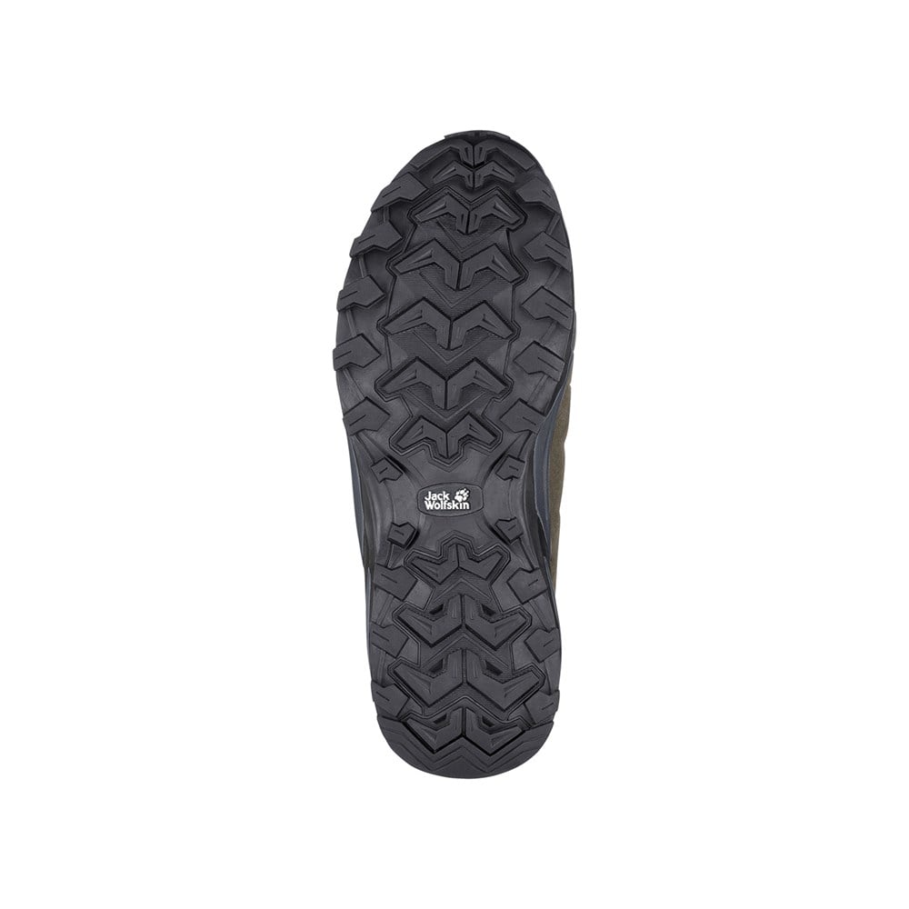 Jack Wolfskin Refugıo Texapore Low M Erkek Haki Outdoor Ayakkabı -4049851-4287
