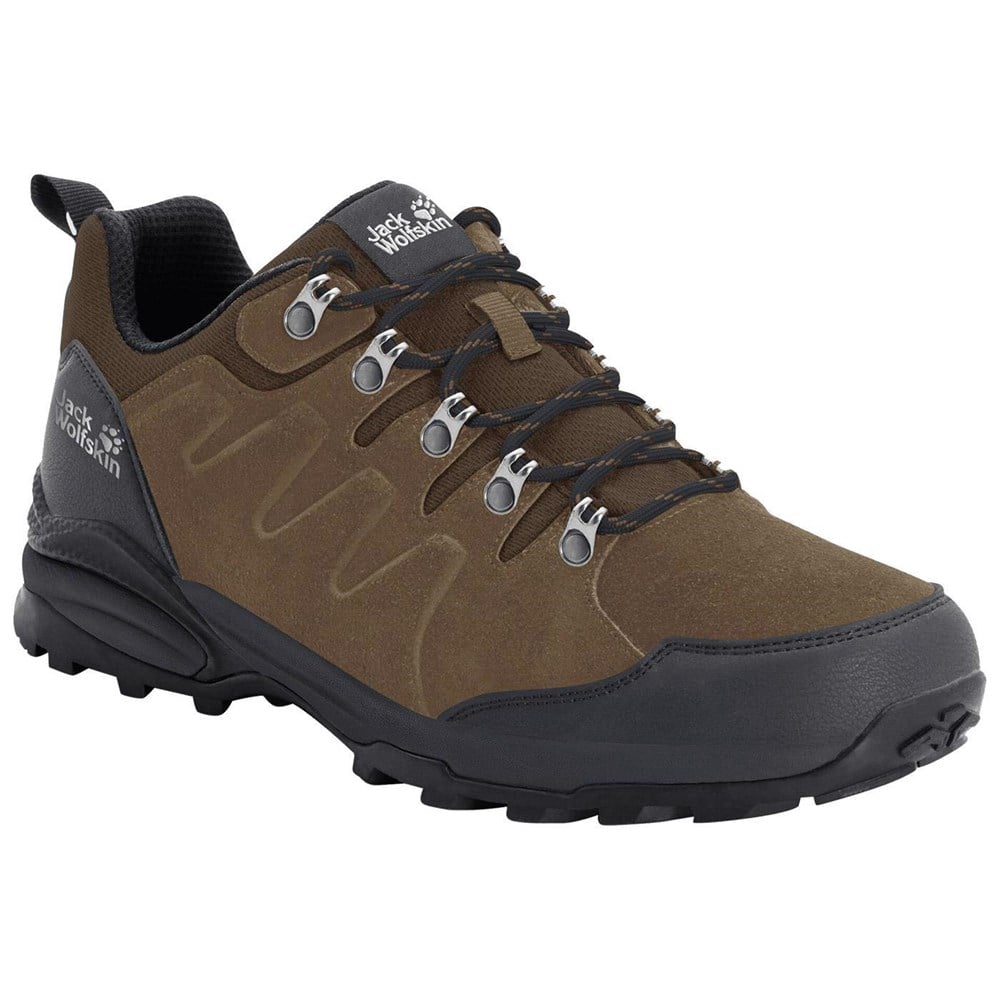 Jack Wolfskin Refugıo Texapore Low M Erkek Haki Outdoor Ayakkabı -4049851-5298