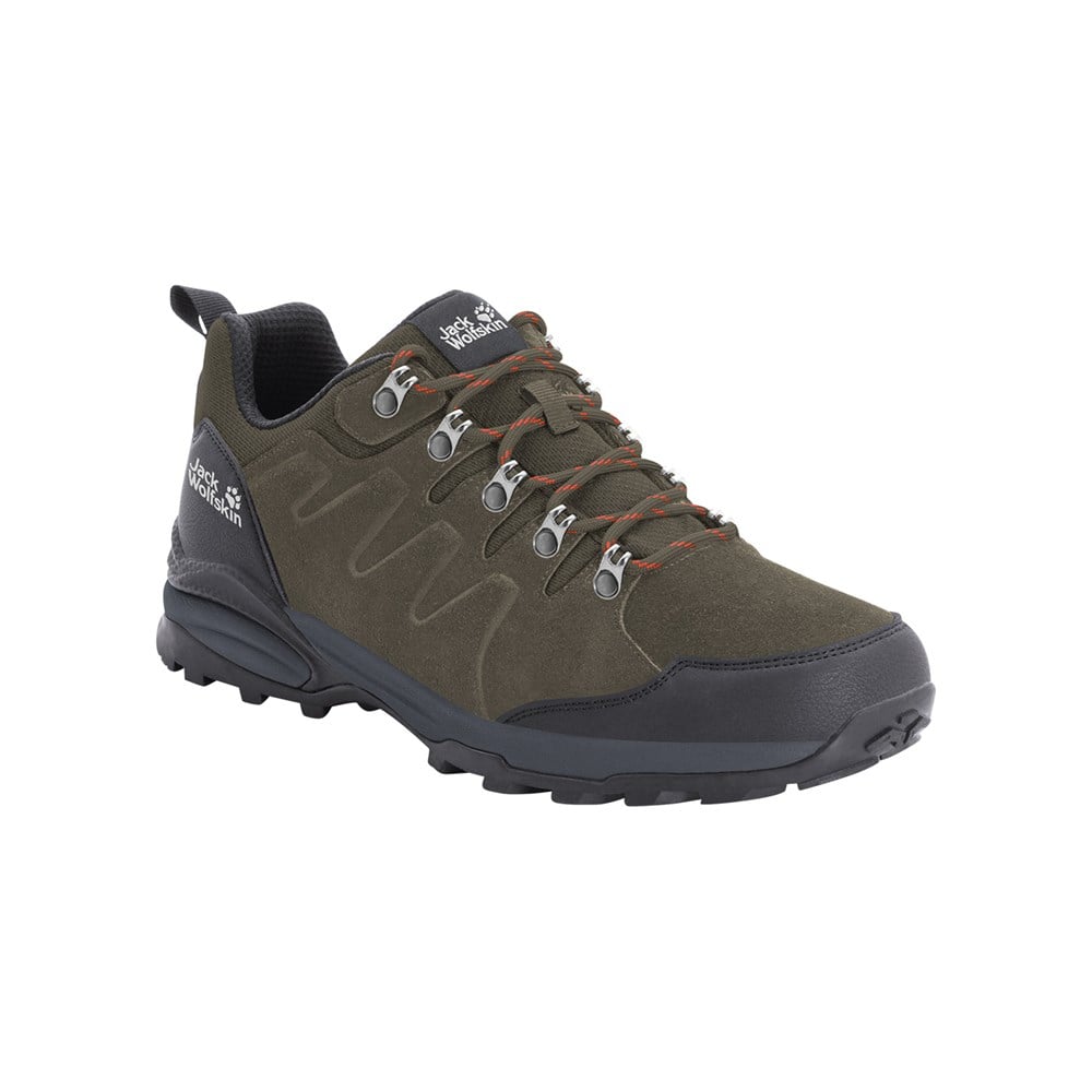 Jack Wolfskin Refugıo Texapore Low M Erkek Haki Outdoor Ayakkabı -4049851-4287