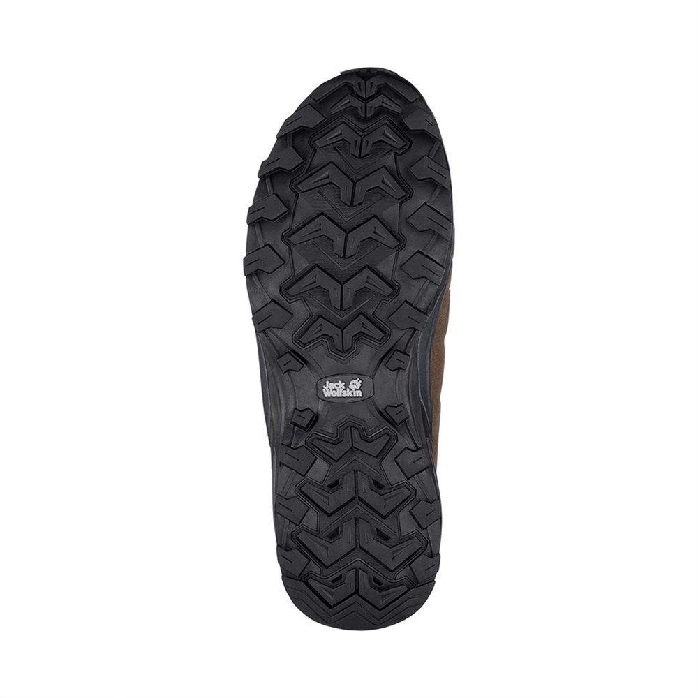 Jack Wolfskin Refugıo Texapore Low M Erkek Haki Outdoor Ayakkabı -4049851-5298