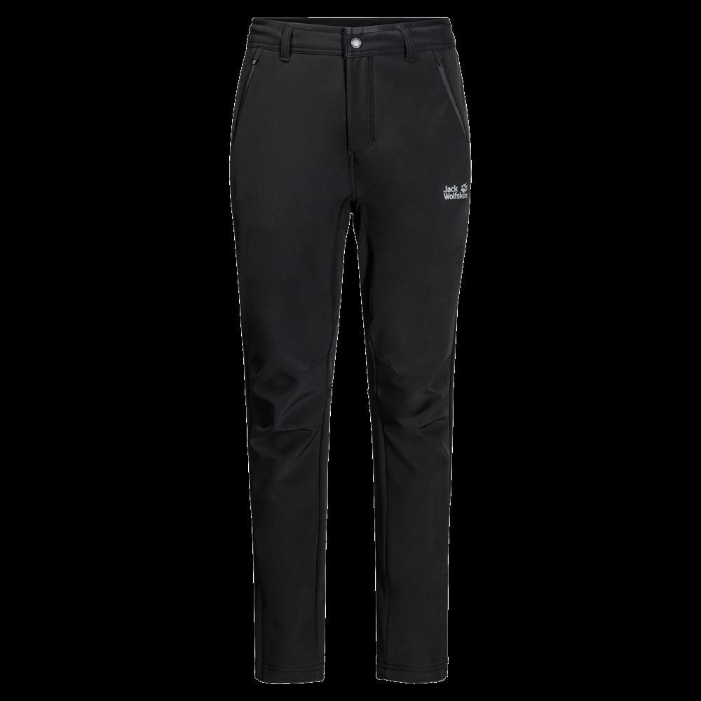 Jack Wolfskin Zenon Softshell Pants Men Erkek Siyah Outdoor Pantolon -1505171-6000