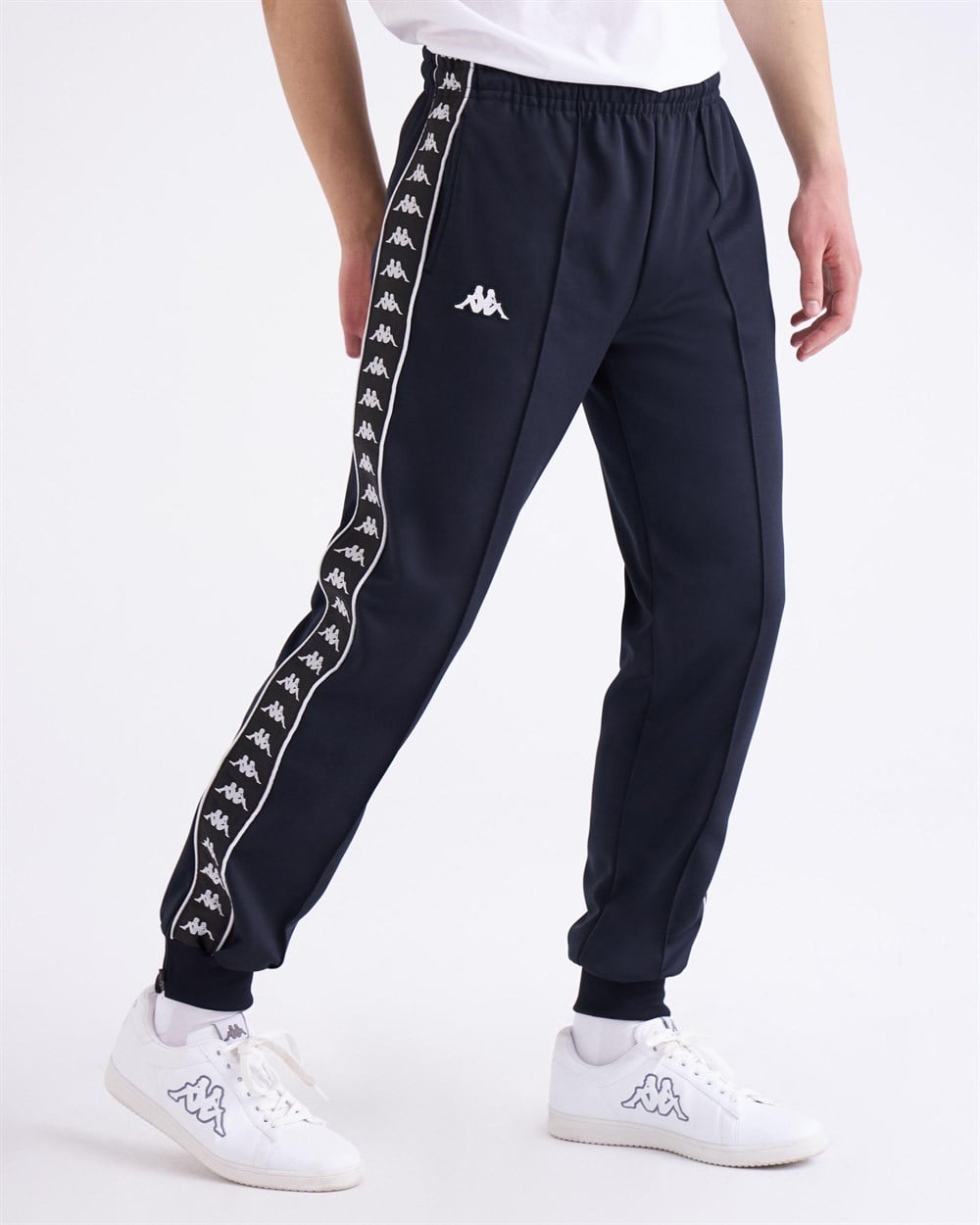 Kappa 222 Banda Rastoria Slim Tk Erkek Siyah Günlük Eşofman Altı - 341E6DW-CBW